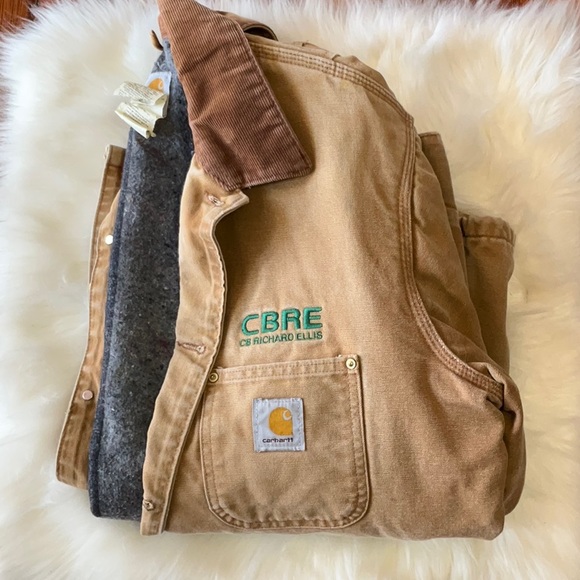 Vintage Carhartt Lined Jacket Sz 42 - Picture 15 of 15